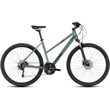 Bicicleta todocamino CUBE NATURE EXC TRAPEZ Verde 2023 0
